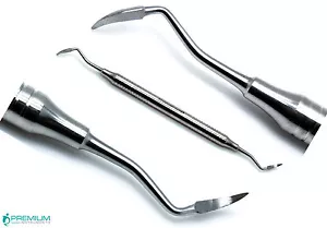 Gru Kaplan Scaler ascensori dentali punta radice affilata pick strumenti chirurgici - Foto 1 di 4