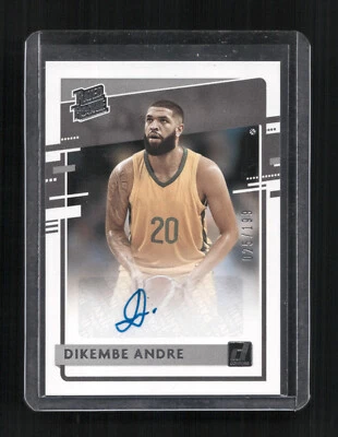 2021 Chronicles Draft Picks #RR-DAN Dikembe Andre Rated Rookie Auto #/199 - Image 1 of 2