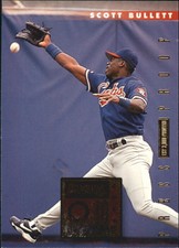 1996 Donruss Press Proofs Chicago Cubs Baseball Card #331 Scott Bullett /2000