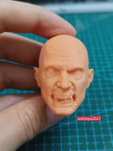 1:18 Monster Zombie Head Sculpt Model For 3.75" Male Soldier Action Figure Toy - Picture 1 of 6