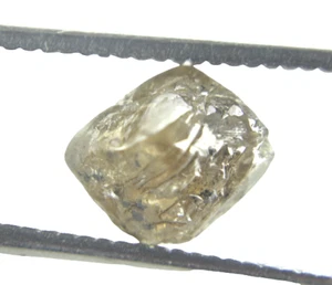 2.64CTS OCTAHEDRON NATURAL ROUGH GRAY DIAMOND 9.17x6.18x5.68 MM - Picture 1 of 9