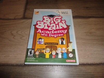 Big Brain Academy: Wii Degree (Nintendo Wii, 2007) CIB - Image 1 of 4