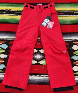 Rossignol Boys Ski Pants Sports Red Size 8 Waterproof Snowboard RLJYP11 - Picture 1 of 5