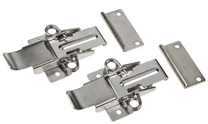 2 x Southco Chiusura a levetta a molla in acciaio inox, 86,5 x 52,3 x 19,8 mm - Foto 1 di 2