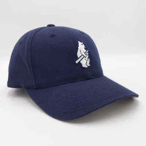 Chicago Cubs Wool Fitted Hat American Needle MLB Cooperstown Navy Vintage 7 1/4 - Picture 1 of 10