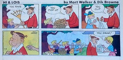 Hi and Lois por Walker & Browne - lote de 53 páginas de quadrinhos de domingo - COMPLETO 1984 - Imagem 1 de 2