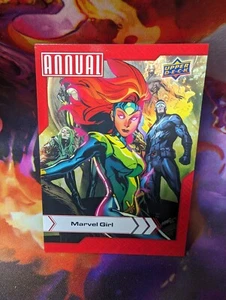 Juego completo de cartas sueltas base anual Marvel Upper Deck 2022-23 - Imagen 1 de 17