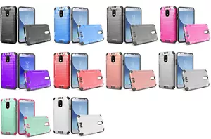 For SAMSUNG Galaxy J3 Orbit 2018 / J3 Top / AMP Prime 3 Brush Cover Case - Picture 1 of 17