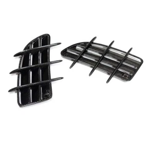 Real Carbon Fiber Bonnet Hood Air Vent Cover for Benz SLK SLK350 SLK200 R171 - Picture 1 of 9