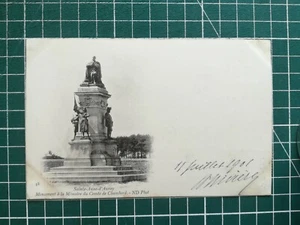 sa201 CPA BE circa 1901 Sainte Anne d'Auray - monument comte de Chambord - Picture 1 of 2