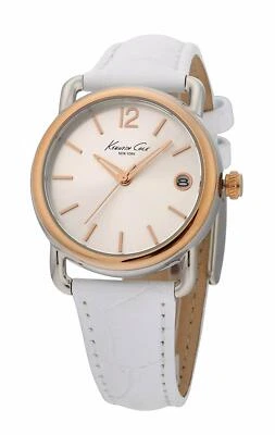 Reloj para mujer Kenneth Cole moderno núcleo analógico esfera plateada KC2824 Foto 1 de 3