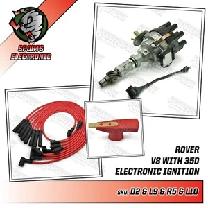 Rover V8 35DLM8 35D Distributor Discovery and Powermax Red Rotor Arm 3.9 3.5 - Picture 1 of 6