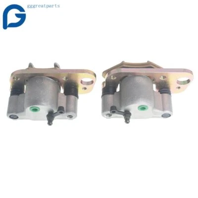 Front Brake Calipers & Pads for Polaris Trail Blazer 250 400 Trail Boss 325 330 - Image 1 of 4