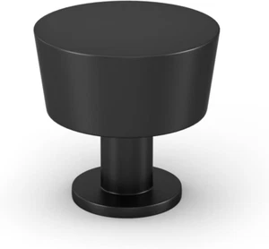 10 Pack Black Cabinet Knobs for Dresser Drawers Kitchen Hardware Handles Bathroo - Picture 1 of 7