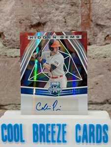 2022 Panini Elite Xtra Editino Collin Price Hidden Gems Auto /25 - Picture 1 of 3