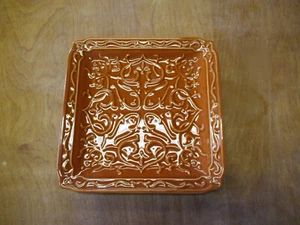 JCPenney Madden Square KIRAH TERRACOTTA Salad Plate 8 5/8" 1 ea 3 available - Picture 1 of 5