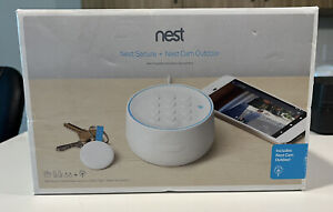 Google Nest Secure + Nest Camera Outdoor Alarm System - White
