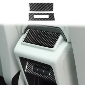 Carbon Fiber Rear Seat Heat Switch Trim for Land Rover Discovery Sport 15-19 - Foto 1 di 6