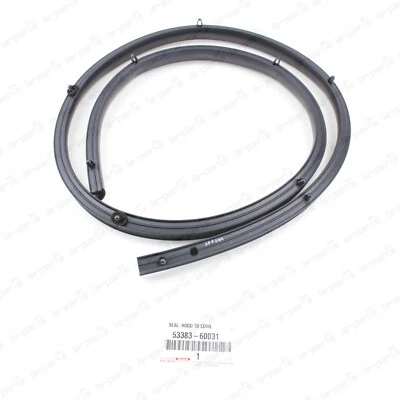 Nuevo sello superior capó a capucha genuino Toyota 98-07 LC100 Lexus LX470 53383-60031 Foto 1 de 4