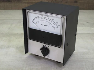Vintage Trinetics CB Radio / HAM Wattage Meter 10-500 Watts NICE! - Zdjęcie 1 z 8