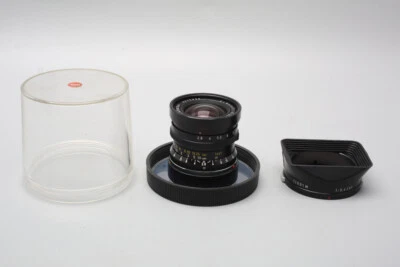 Lente Leica Elmarit-M 28 mm f/2,8 Ver II, bloqueo de botón, transición para montaje M Foto 1 de 4