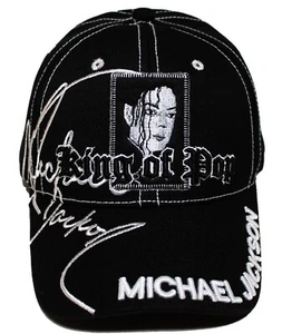 King of Pop Michael Jackson Kappe Mütze verstellbar Baseball schwarz 1958 - 2009 NEU - Bild 1 von 6