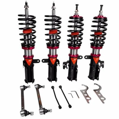GODSPEED MAXX 40-WAY ADJ COILOVER DAMPER KIT FOR 12-14 TOYOTA CAMRY L LE XLE - Image 1 of 4