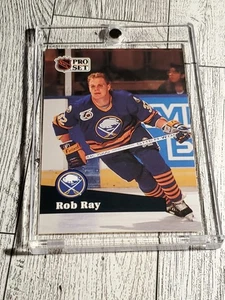 1991-92 Pro Set Hockey #355 Rob Ray Buffalo Sabres NHL - Bild 1 von 2