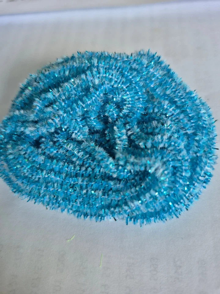 Порошковый синий шениль New Age упаковка 5 ярдов размер #2 средний завязывание мух и джигов - Изображение 1 из 1