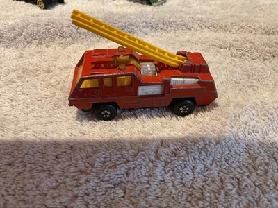 Matchbox Superfast No 22 Blaze Buster Red Black Base - Image 1 of 4