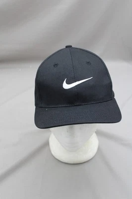 Chapéu Vintage - Nike Branco Swoosh Corpo Preto - Snapback Adulto - Imagem 1 de 4
