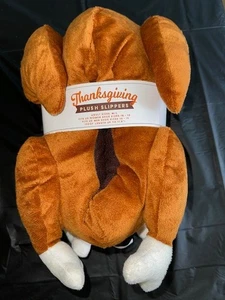 2025 Target Bullseye Thanksgiving Türkei Hausschuhe Erwachsene Größe M/L Herren/Damen NEU - Bild 1 von 7
