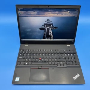 Lenovo Thinkpad T580 15" Intel Core i7-8550U 1.8GHz 8GB 256GB SSD Win 11 READ - Picture 1 of 10