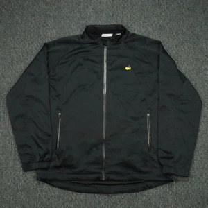 Chaqueta Masters Performance Para Hombre Extra Grande Negra Cremallera Completa Augusta National XL - Imagen 1 de 10