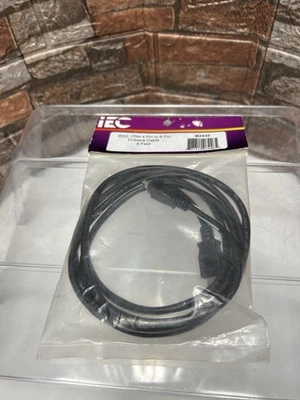 6 ft. Firewire 6 Pin Male to 4 Pin Male iLINK Cable (IEEE-1394A) - Image 1 of 4