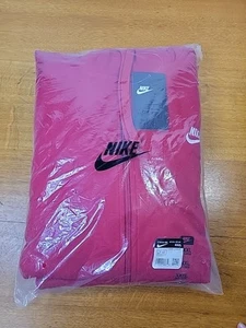 Nike Jogging Track Suit Mens Size 3XL Red NWT 2 Piece, Hooded, Full Zip Jacket - Picture 1 of 18