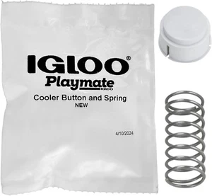 Igloo Playmate Kühlbox Ersatzknopf und Feder weiß  - Bild 1 von 6