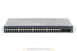 Juniper EX2200-48P-4G 48x RJ-45 1Gb 4x SFP 1Gb Power over Ethernet Switch - Picture 1 of 7