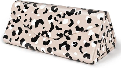 Estuche para Gafas de Sol, Estuche para Gafas Plegable, Cuero PU Magnético Carcasa Rígida Plegable E Foto 1 de 4