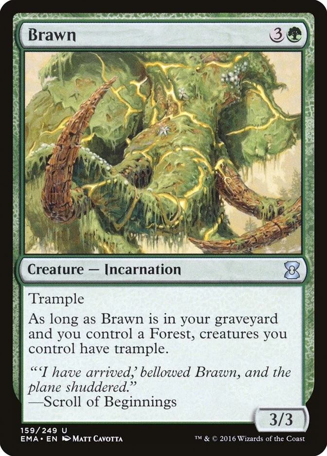 MTG Brawn  - Eternal Masters #159 - Image 1 of 1