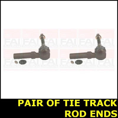 Pair of Tie Track Rod End Fits DODGE NEON 2.0 ECB ECC ECH 5464SS - Image 1 of 4