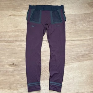 Nike x Gyakusou Burgundy Utility Tights Size XL Pristine Condition Rare Designer - Picture 1 of 10