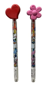 DIDDL DIDDLINA FRIENDS COLORI A CERA CON TOPPER GOMMINA PUNTE INTERCAMBIABILI - Picture 1 of 7