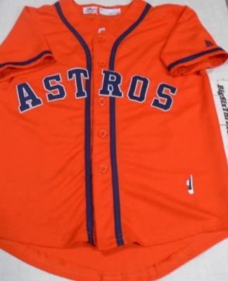 Justin Verlander Majestic MLB Cool Base Houston Astros Jersey Size Youth Medium - Image 1 of 3