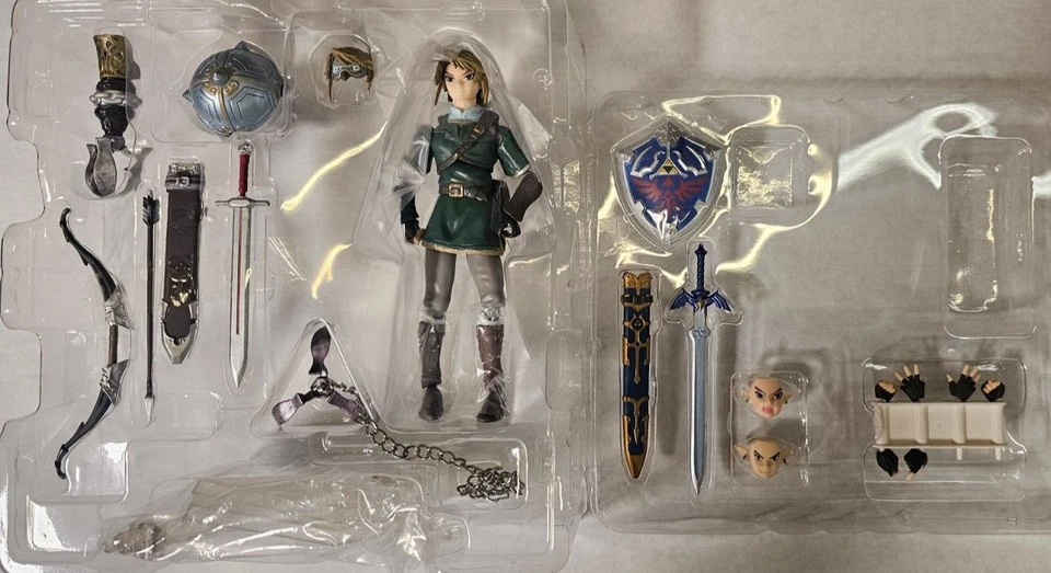 Б/У экшн-фигурка Max Factory Zelda Twilight Princess - Link Deluxe Figma - Изображение 1 из 1