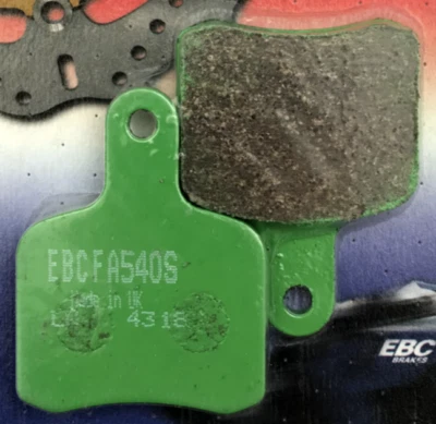 Go kart OTK BS5/BS6/SA2 TONY KART, EXPRIT, FA, KOSMIC, REAR BRAKE PADS SOFT - image 1 of 4