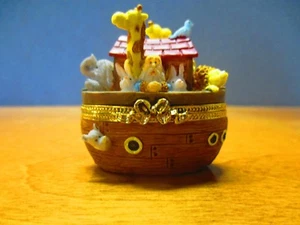 Noah's Ark Trinket Box, A New Beginning, Papel Giftware - Picture 1 of 4
