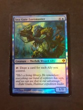 Sea Gate Loremaster Foil Zendikar