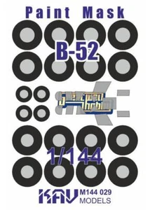 Paint mask for B-52 (Great Wall Hobby) - Picture 1 of 1