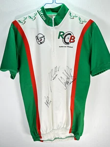 Aitos Wheel Club 1900 Bierstadt Bicycle Jersey Signed Ulrich Bütts Hundertmarck - Picture 1 of 12